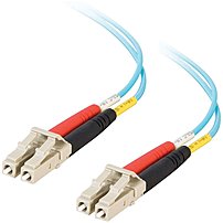 C2g 33050 33 Feet Duplex 50/125 Multimode Fiber Optic Patch Cable - 2 X Lc Multi-mode Male, Male - Aqua