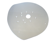 Edson Vision Series Mounting Plate - Simrad/lowrance 4kw Hd Dome