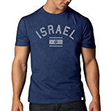 Israel Men's '47 Vintage Scrum Tee, Bleacher Blue, Medium