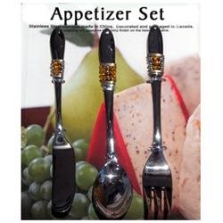 Mum s Creations HDT Small Utensils Appetizer Set - 3 Pieces