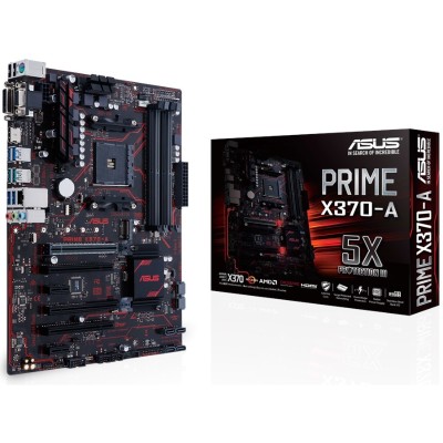 Asus Prime X370-a Prime X370-a - Motherboard - Atx - Socket Am4 - Amd X370 - Usb 3.0  Usb 3.1 - Gigabit Lan - Onboard Graphics (cpu Required) - Hd Audio (8-chan