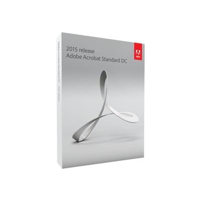 Adobe 65259145 Acrobat Standard Dc 2015 - Box Pack (upgrade) - 1 User - Dvd - Win
