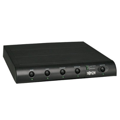 Tripplite Tmc-6 Surge Protector Under Monitor 6 Outlet Rj11 6' Cord 1440 Joule - Surge Protector - 15 A - Ac 120 V - Output Connectors: 6 - Black