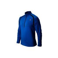 New Balance Men's Running Impact Half Zip Top - Laser Blue/Petrol