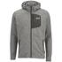 Jack Wolfskin Men's Caribou Lodge Mid Layer Fleece Jumper - Light Grey - L