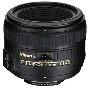 Nikon 50mm f/1.4G AF-S Nikkor Lens