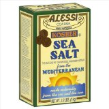 Alessi Kosher Sea Salt, 36.8000-ounces (Pack of6)