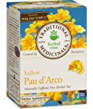 Traditional Medicinals Teas Pau d'Arco Herbal Tea, 16 Wrapped Tea Bags