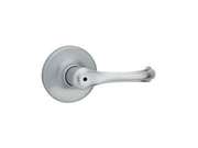 Kwikset 300DNL 26D 6AL RCS Dorian Bed/Bath Lever, Satin Chrome