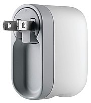 Belkin F8j001tt A/c Usb Wall Charger With Rotating Prongs - Power Nema 1-15, Apple Dock - 5 V