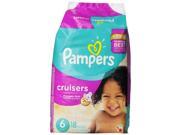 Pampers Cruisers Diapers Size 6 Jumbo Pack, 18 Ct