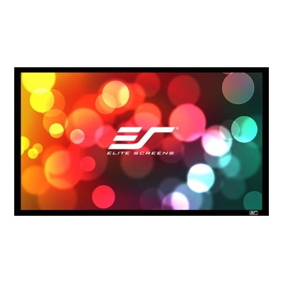 Elite Screens Er100wh1-a1080p3 Sableframe Er100wh1-a1080p3 - Projection Screen - 100 In ( 254 Cm ) - 16:9 - Acousticpro1080p2 - Black