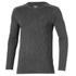 Asics Men's Long Sleeve Running Top - Dark Grey - XL