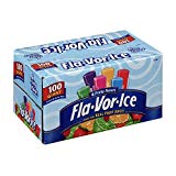 Fla-Vor-Ice Giant Popsicles Variety Pack of Jumbo Freezer Bars (1.5oz/100-Count)