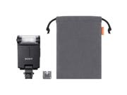 Sony Hvlf20m Mi Shoe External Flash For Alpha Slt/nex (black)