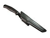 Morakniv Bushcraft Carbon Fixed Blade Knife with Carbon Steel Blade, Black, 0.125/4.3-Inch