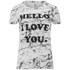 Zoe Karssen Women's Hello I Love You T-Shirt - White