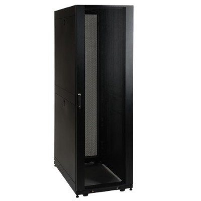 Tripplite Sr42ubkd 42u Rack Enclosure Server Cabinet Knock-down W/ Doors & Sides - Rack Enclosure Cabinet - Black - 42u - 19