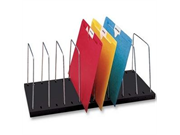 Buddy Classic 0710 8-Section Wire Desktop File Organizer 8 Compartment(s) - Black