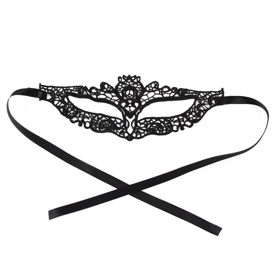 Women Costume Charm Fancy Party Masked Ball Eyepatch Eyemask Lace Eye Mask Black