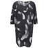Religion Women's Seclude Feather Print Dress - Black