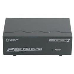 Cables To Go Port Authority2 Audio Video Splitter