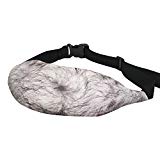 Eyourlife Dad Bag Fanny Pack, Dad Waist Zipper Packs Flesh Colored Beer Fat Belly Fashion Waist Bags