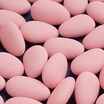 Delicious Italian Pink Sugared Almonds 1kg (approx. 250)