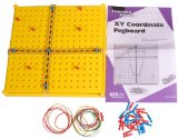 ETA hand2mind, XY Coordinate Pegboard (Movable X-Y Axis), Set of 30, (46330)