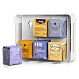 YouCopia 06121-31-WHT TeaStand 100  Tea Bag Organizer, White