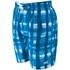 Zoggs Men's Water Check Scarborough 19 Inch Swim Shorts Blue Check