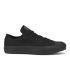 Converse Unisex Chuck Taylor All Star OX Canvas Trainers - Black Monochrome - UK 3