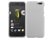For Amazon Fire Phone - Rubberized Cover Case - White