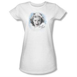Girls(8-12yrs) LUCILLE BALL Cap Sleeve IN BLUE XXLarge T-Shirt Tee