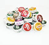 50pcs(10 Kinds/Each Kind 5pcs) Different Flavors Compressed Puer Tea Pu'erh Tea China yunnan ripe and raw Pu'er Tea Puer Chinese Tea