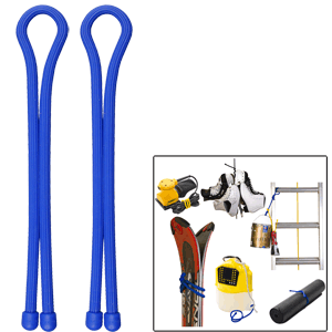 Nite Ize Gear Tie 24" Blue 2pk