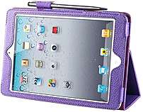I-blason Ipadmini-606-purple Slim Book Flip Cover For Ipadmini - Purple