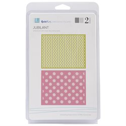 Goosebumps A2 Embossing Folders 2/Pkg-Jubilant