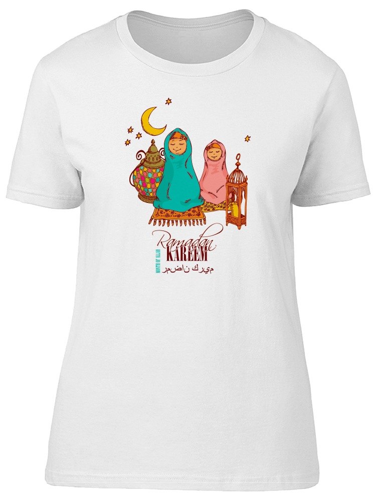 Ramadan Kareem Muslim Holiday Tee Women's -Image by Shutterstock