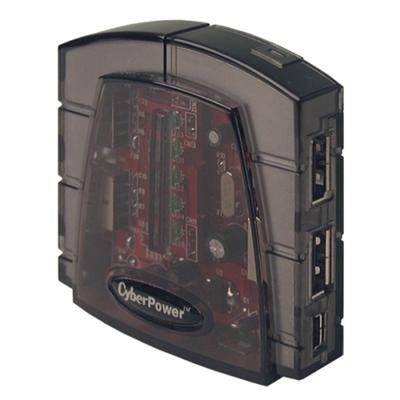 CP-H420P - hub - 4 ports - desktop