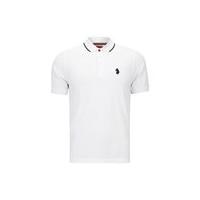 Luke Men's Melvin High Definition Lion Polo Shirt - White