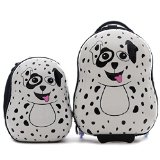 Cuties And Pals Kids Boy Girl Travel 17" Carry-on Luggage   13" Backpack - Dalmatian