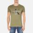 Calvin Klein Men's Re-Issue Crew Neck T-Shirt - Olive Knight - XL