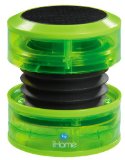 iHome Portable Speaker for MP3 Players (Green Neon)