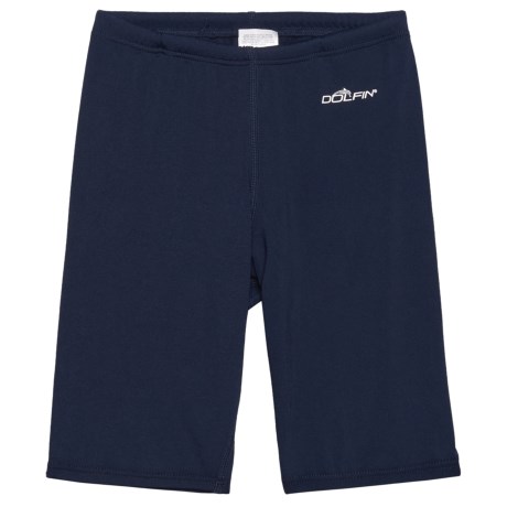 Solid Jammer Swimsuit - Upf 50  (for Big Boys)