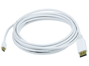 15ft 32awg Mini Displayport To Displayport Cable - White