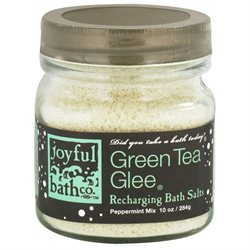 Joyful Bath Co - Bath Salts Recharging Green Tea Glee - 10 oz. CLEARANCE PRICED
