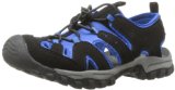 Northside Burke Fisherman Sandal (Toddler/Little Kid/Big Kid), Black/Royal, 9 M US Toddler