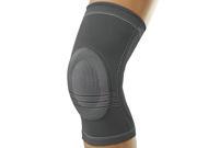 Futuro Active Knit Knee Stabilizer, Improves Stability For Stiff Knees, Large, Gray, Moderate Stabilizing Support