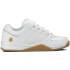 K-Swiss Men's Baxter Trainers - White/Gum - UK 11